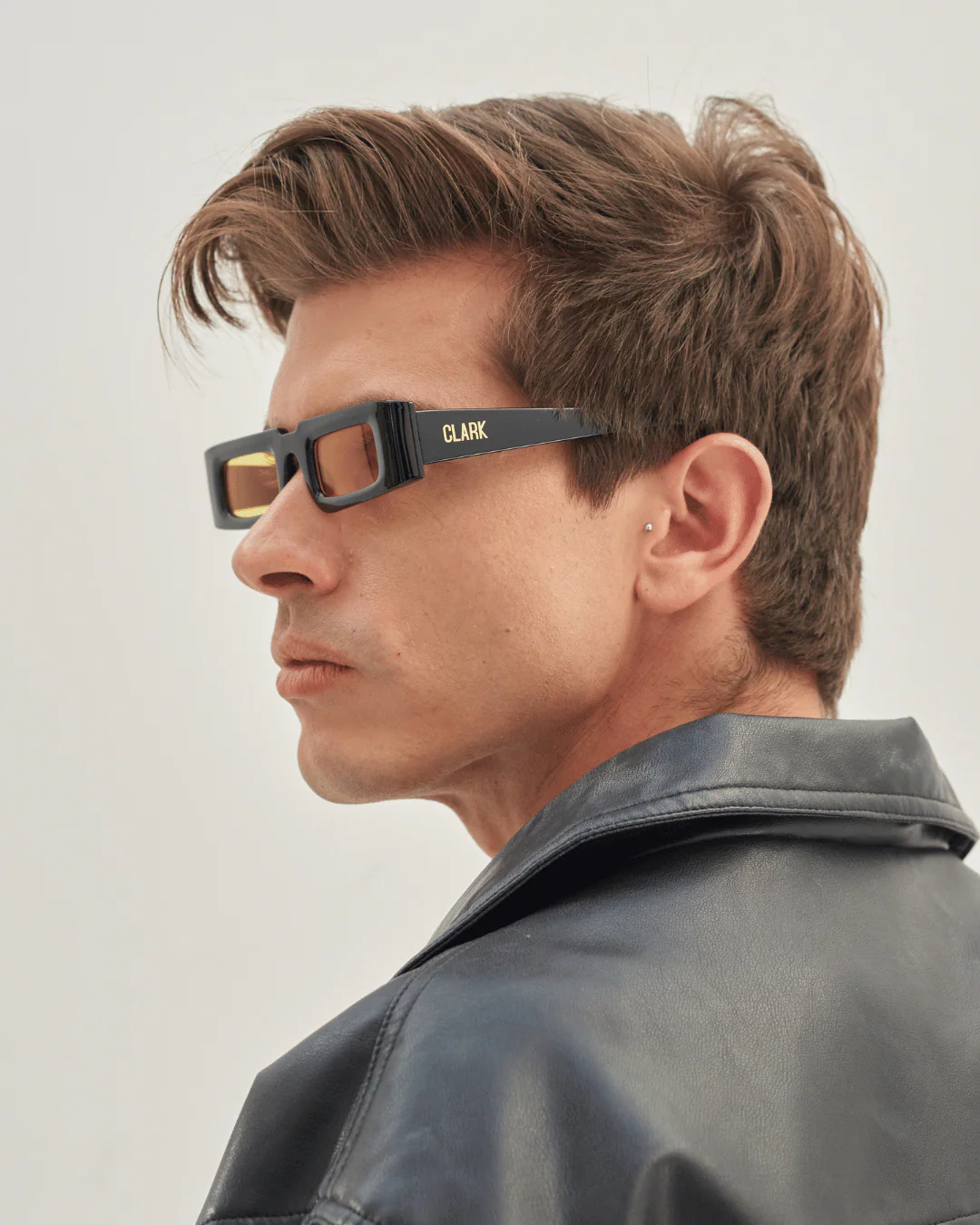 APOLO SUNGLASSES -BLACK-YELLOW - Image 4