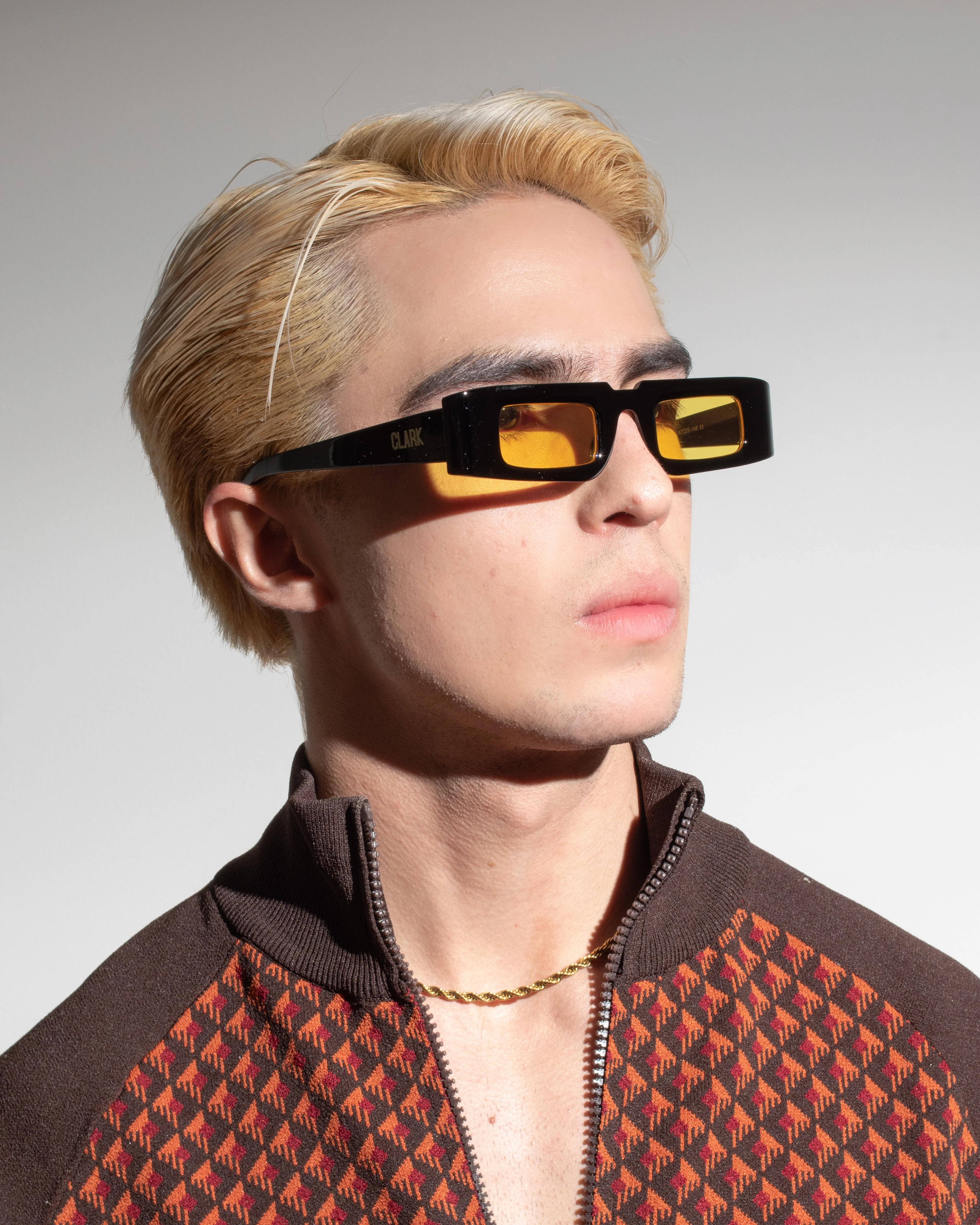 APOLO SUNGLASSES -BLACK-YELLOW - Image 6
