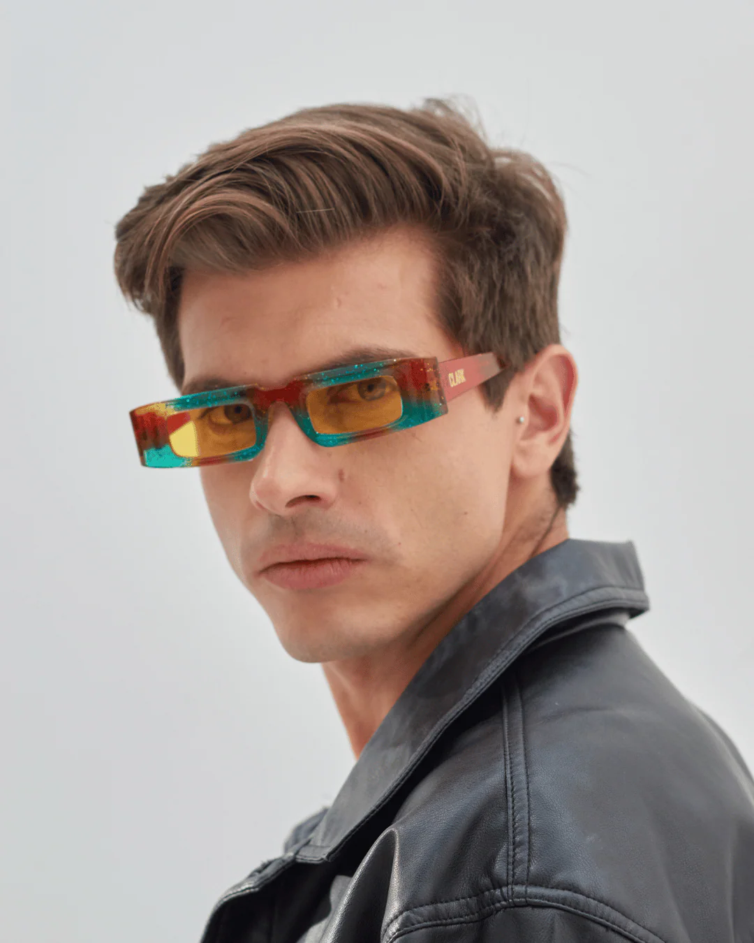 APOLO SUNGLASSES- RAINBOW YELLOW - Image 3