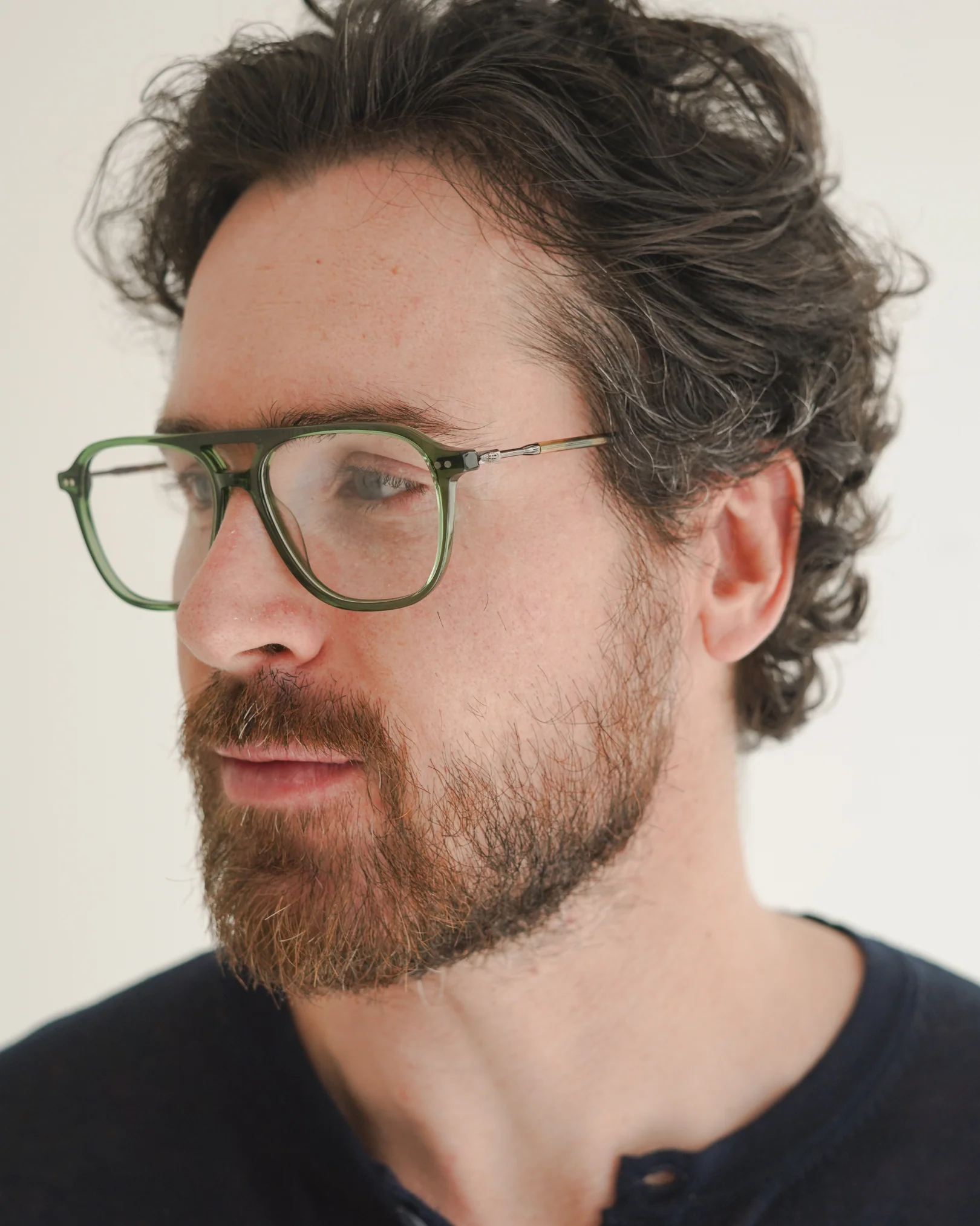 BERNARD - EMERALD GREEN / TORTOISE - Image 3