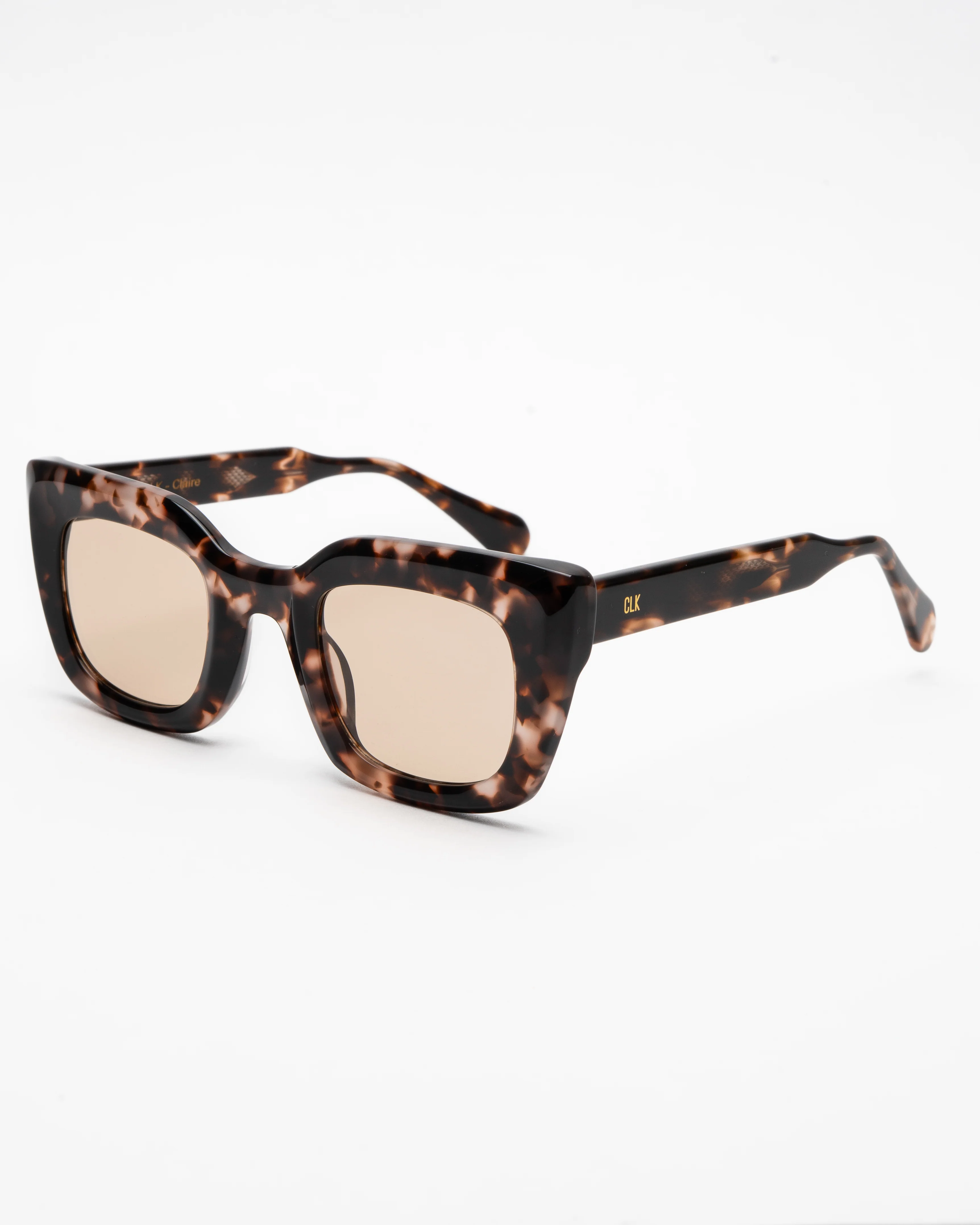 CLAIRE - ROSE TORTOISE / BLUSH