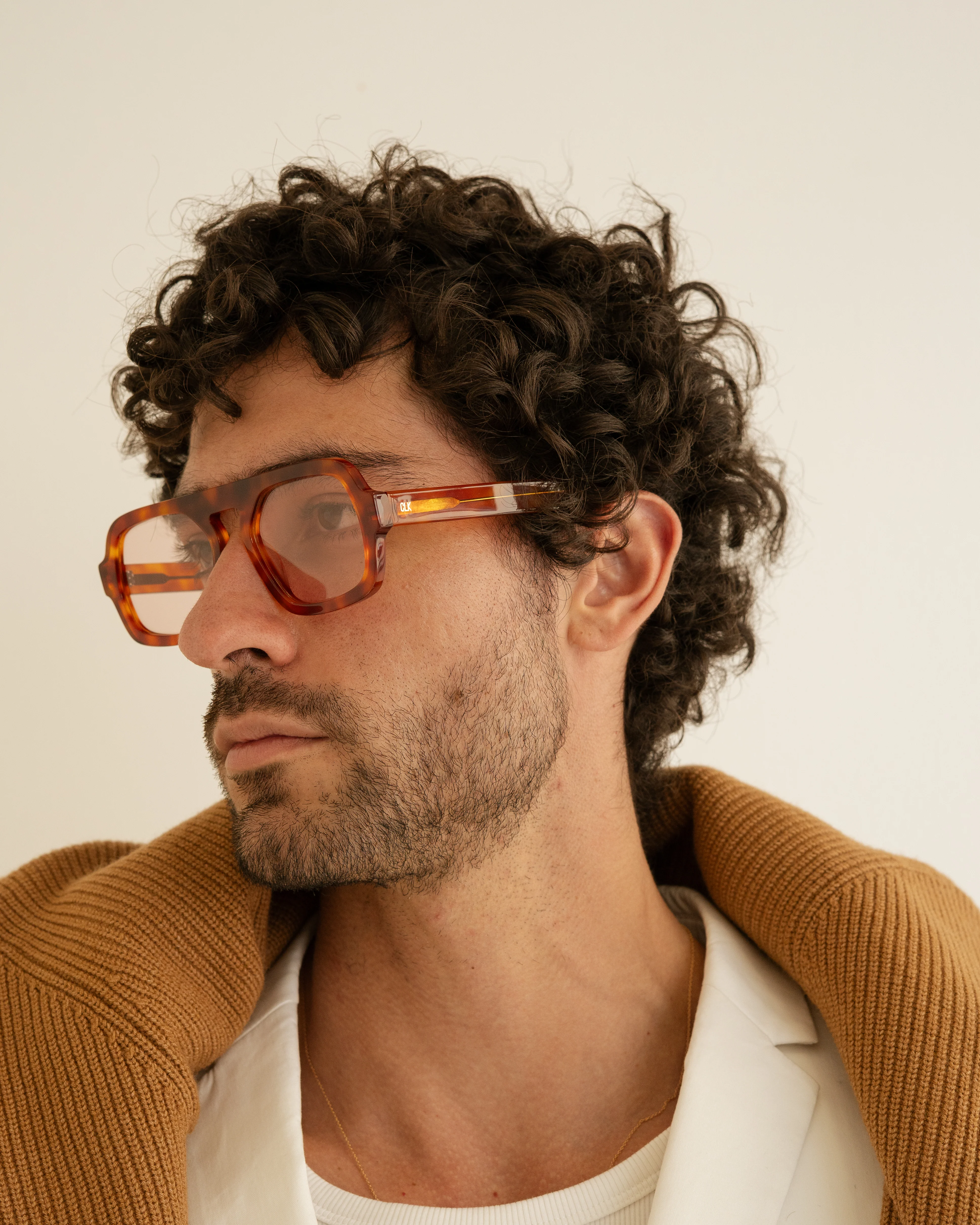 CONNOR - AMBER TORTOISE / CHAMPAGNE - Image 7