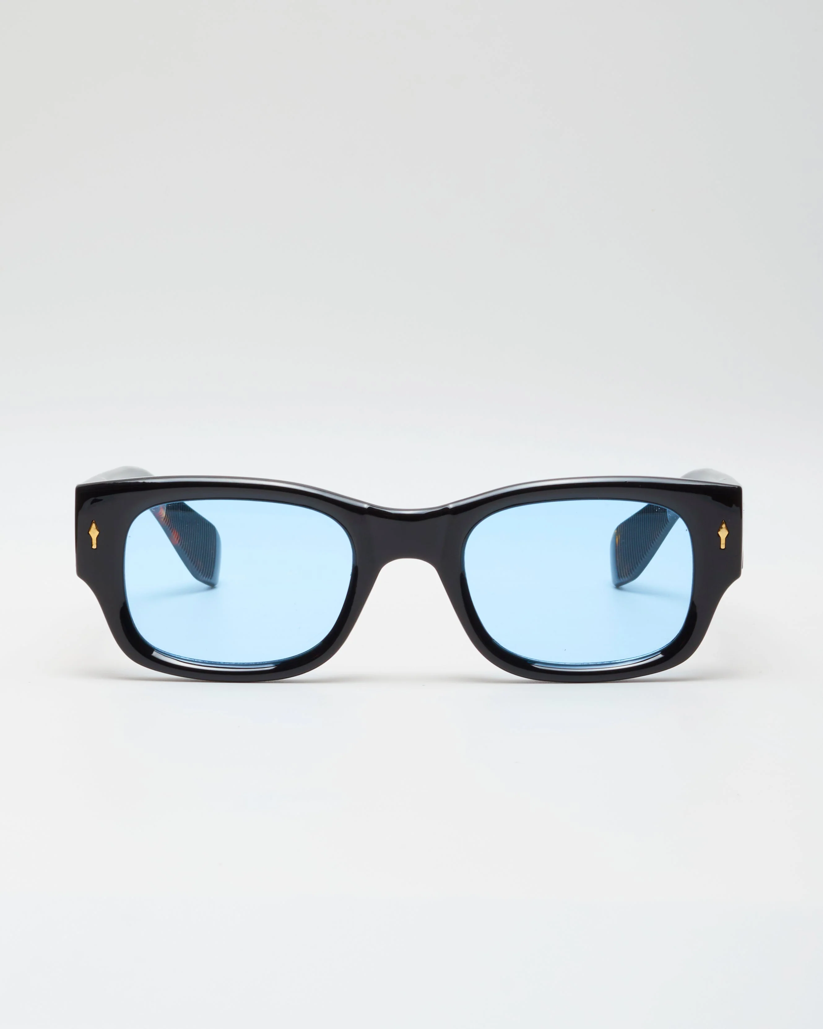DENZEL SUNGLASSES - BLACK CAREY/BLUE - Image 3