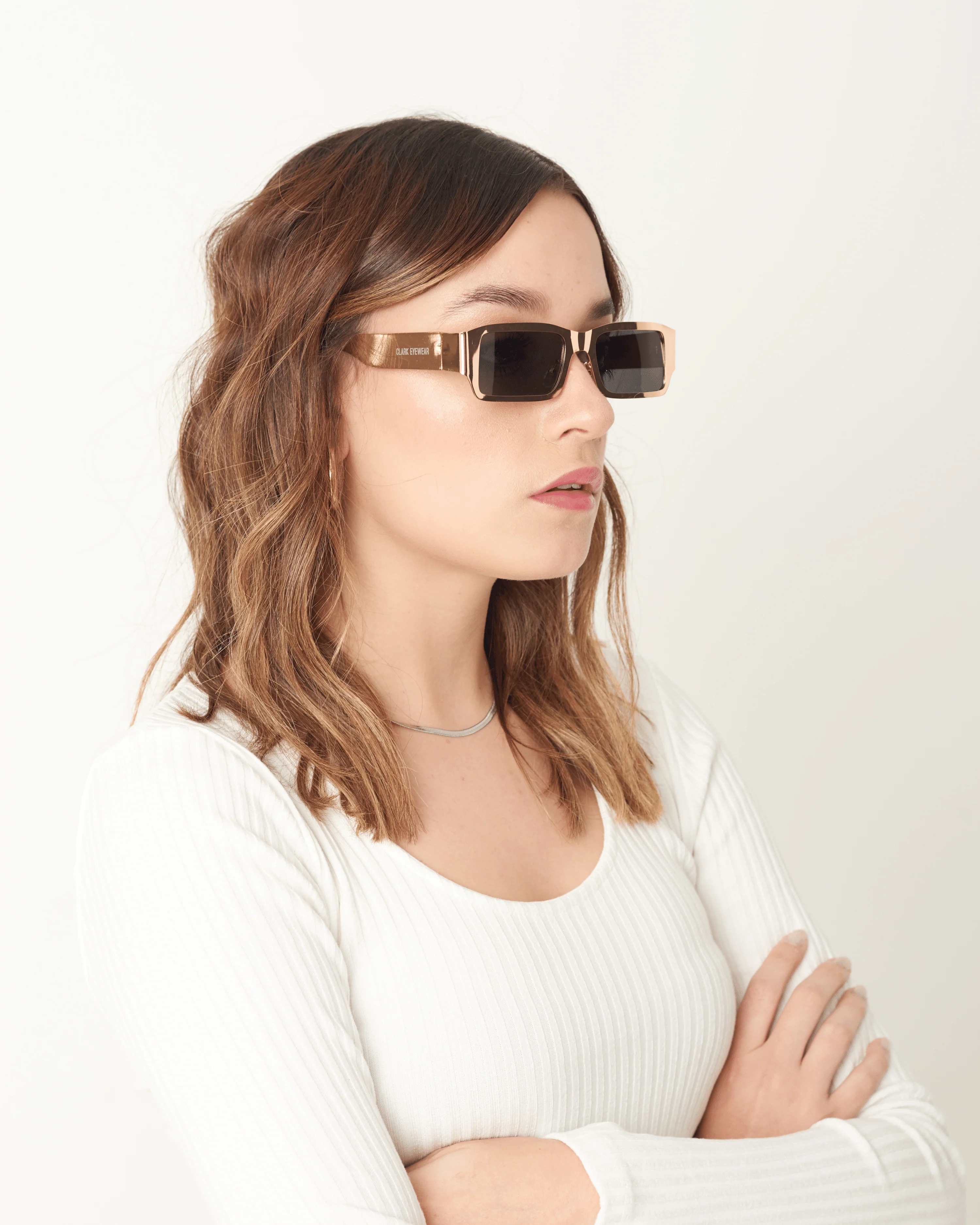 HENDRIX SUNGLASSES - GOLDEN/BLACK - Image 3