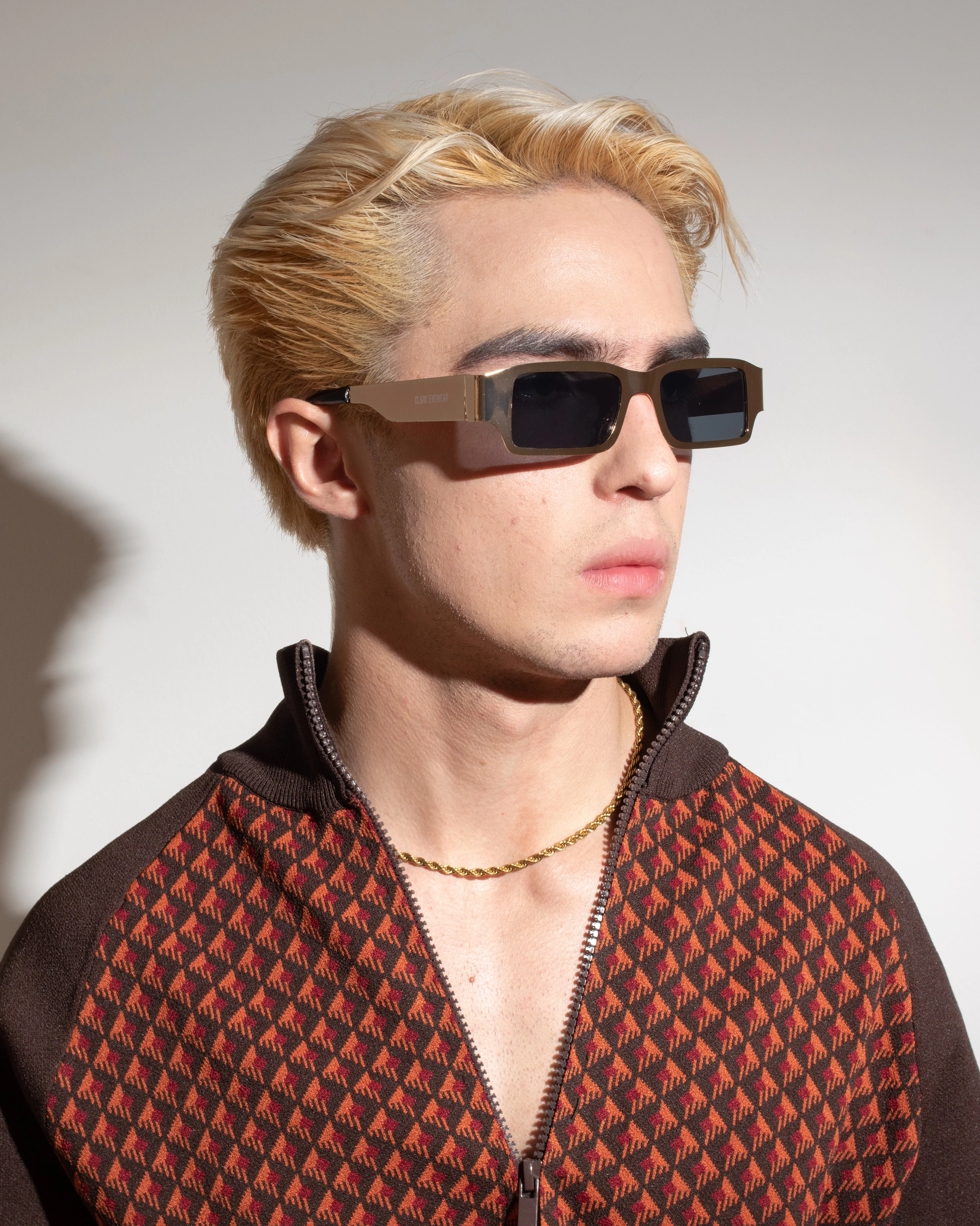 HENDRIX SUNGLASSES - GOLDEN/BLACK - Image 5