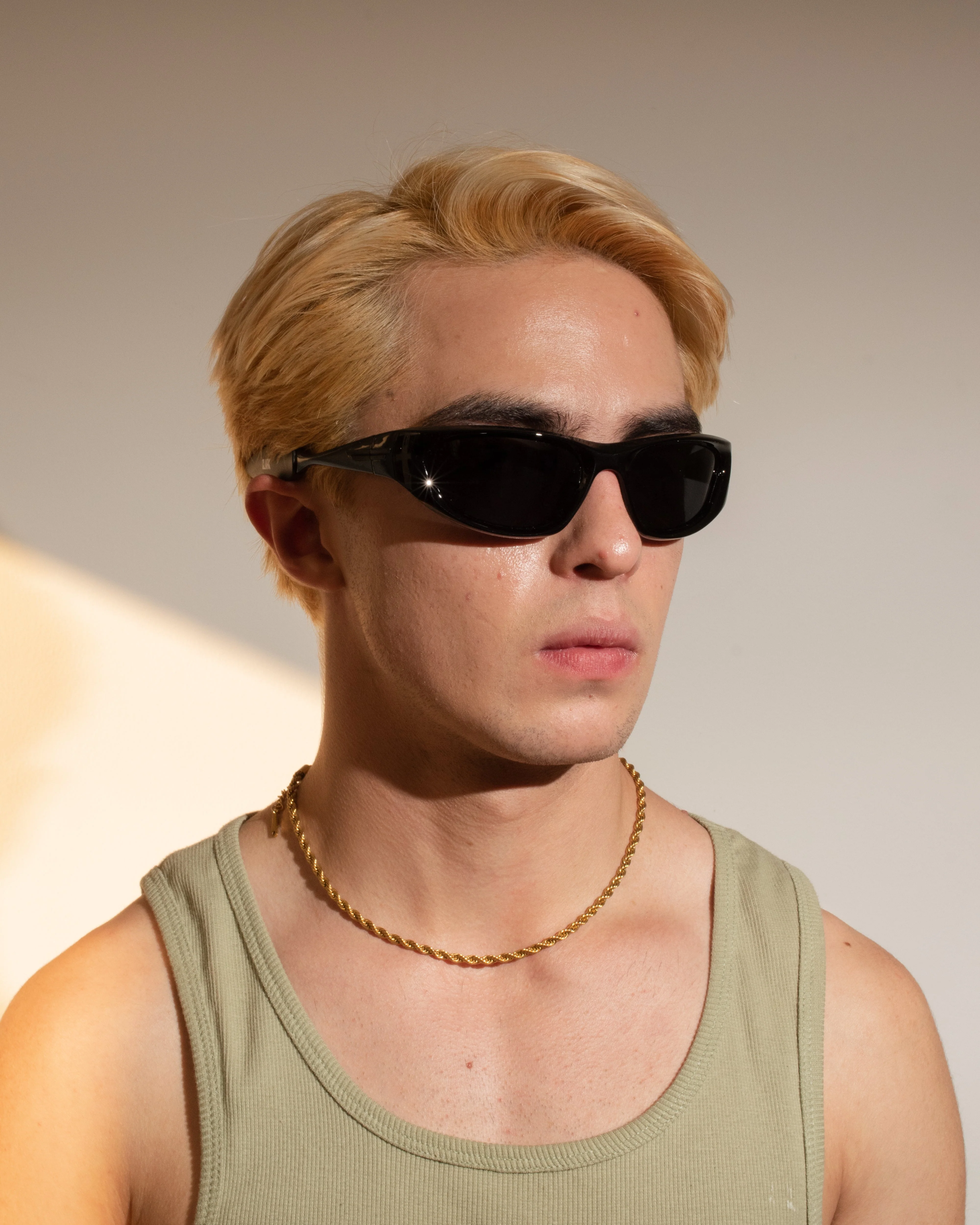 NOVA SUNGLASSES - BLACK / SMOKE - Image 8