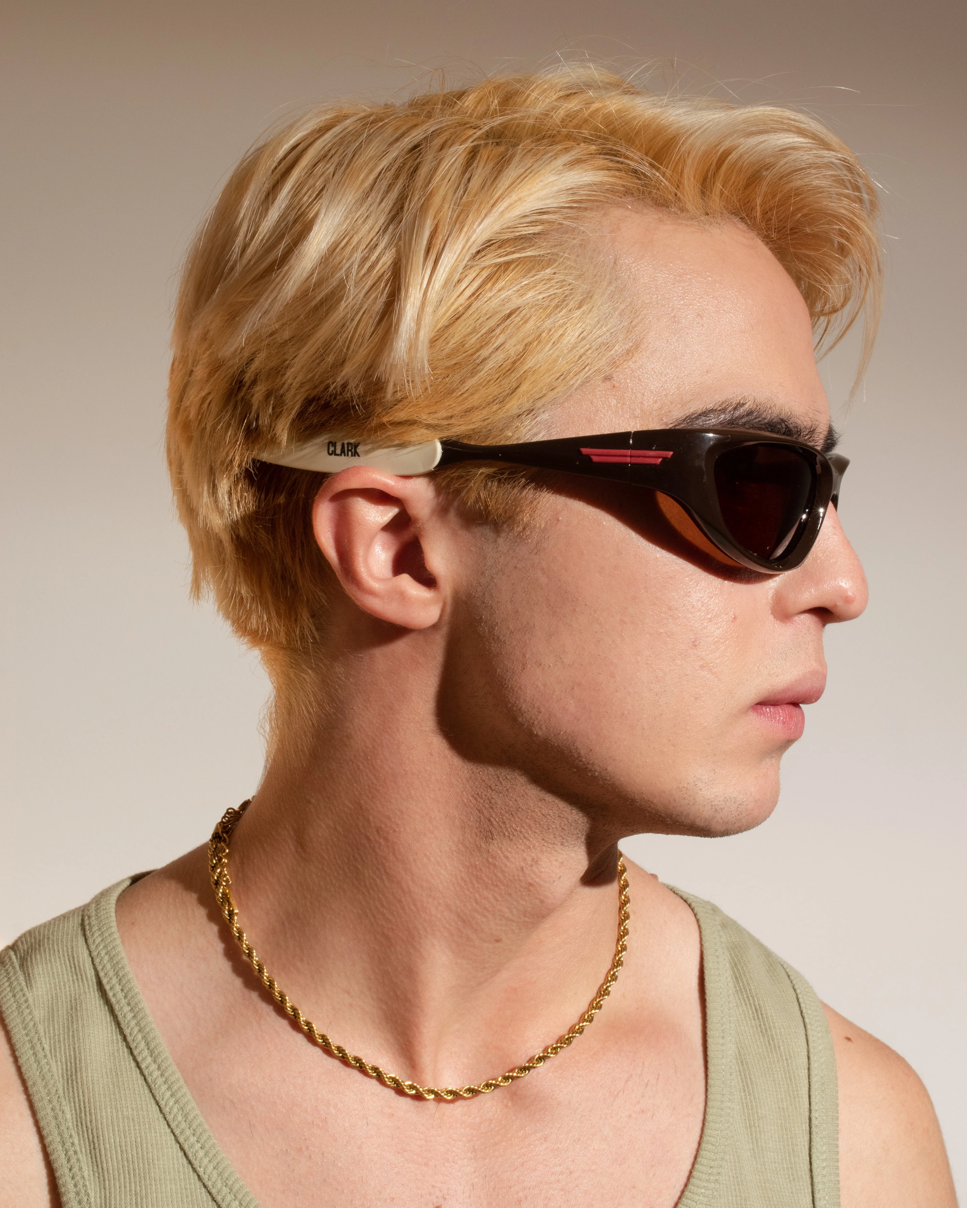NOVA SUNGLASSES - BLACK / CINNAMON - Image 5