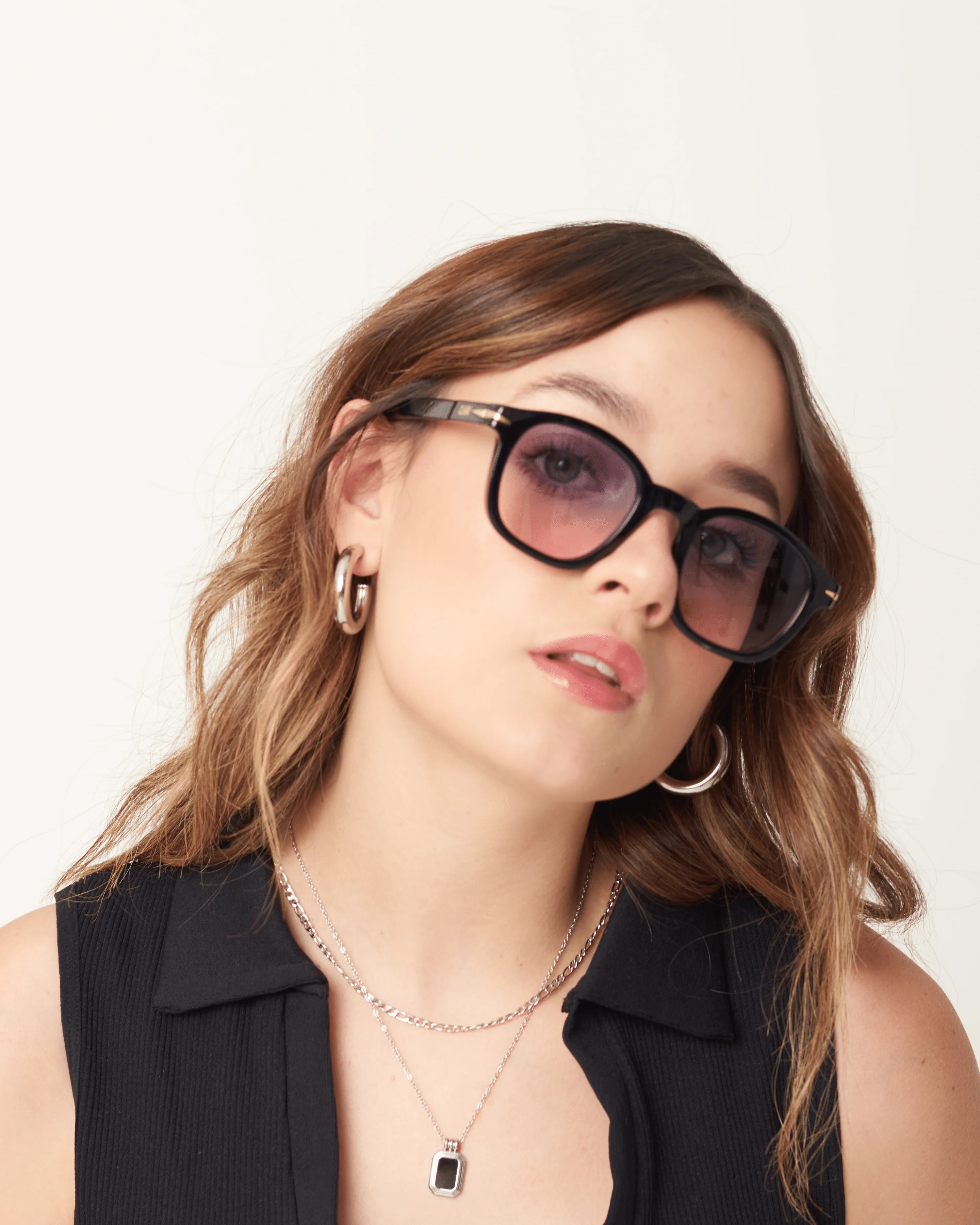 STANDIFORD SUNGLASSES-  BLACK/BLUE PINK - Image 4