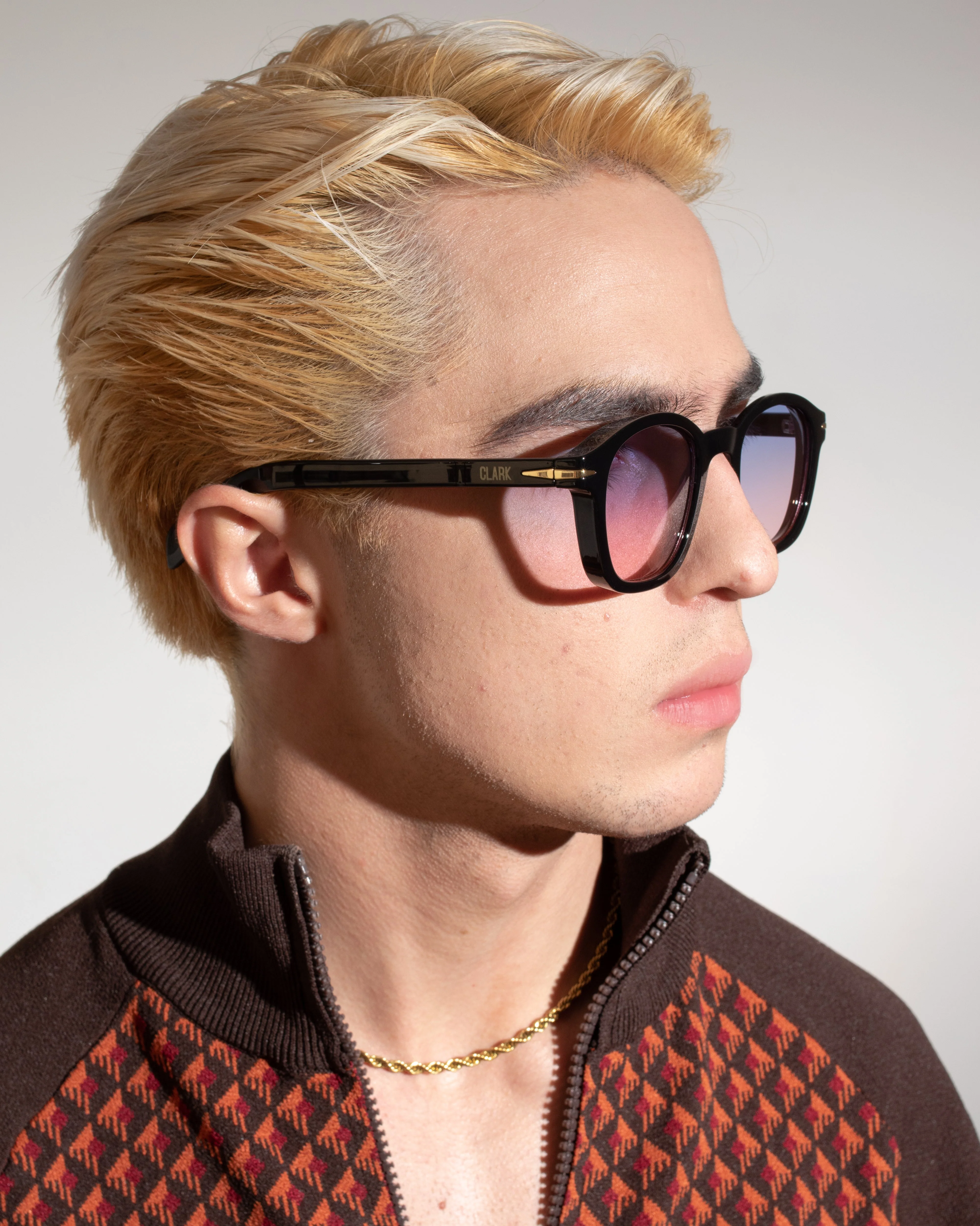 STANDIFORD SUNGLASSES-  BLACK/BLUE PINK - Image 6